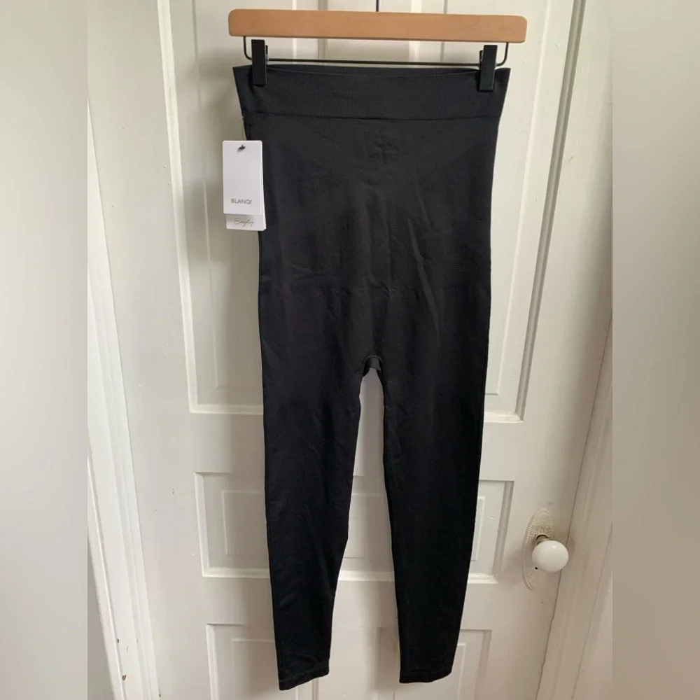 NWT Blanqi Maternity Leggings Large Black - Picture 2 of 8